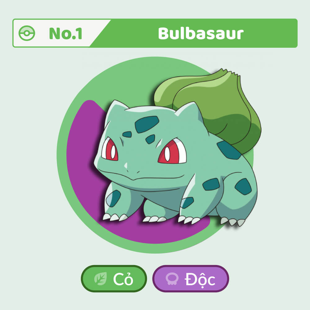 Bulbasaur VPokedex