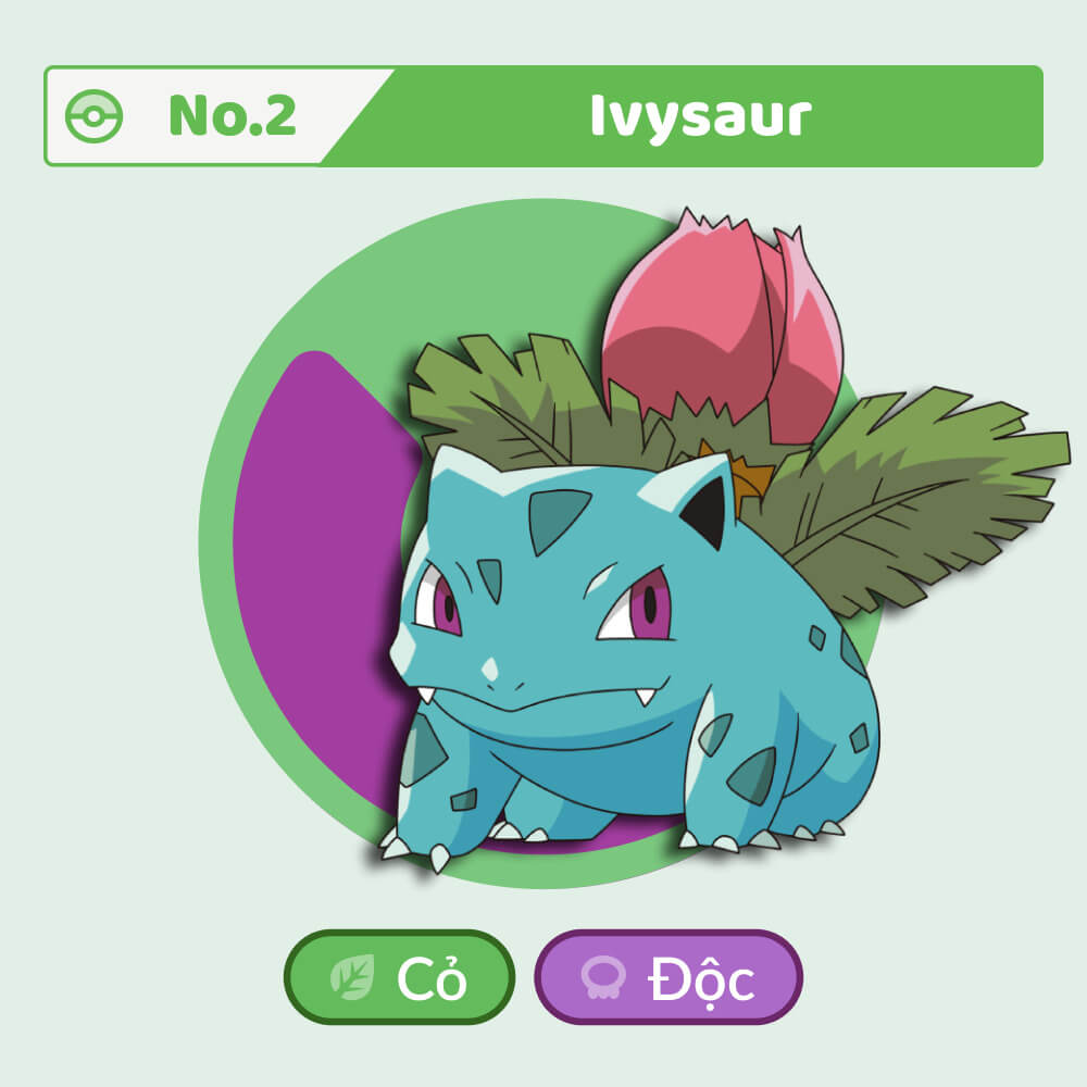 Ivysaur VPokedex