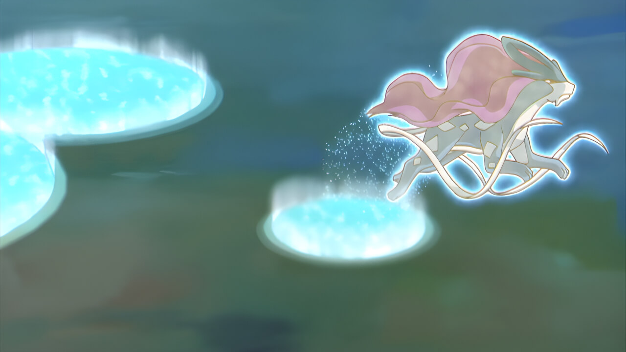 Suicune gió bắc tự do