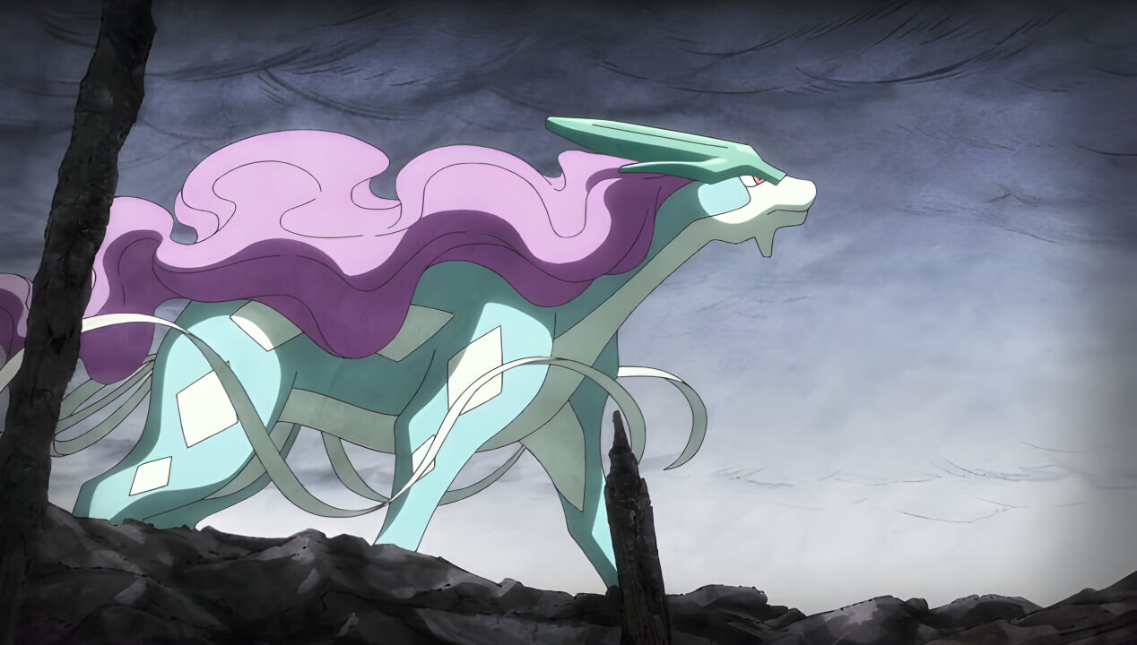 Suicune gió bắc tự do