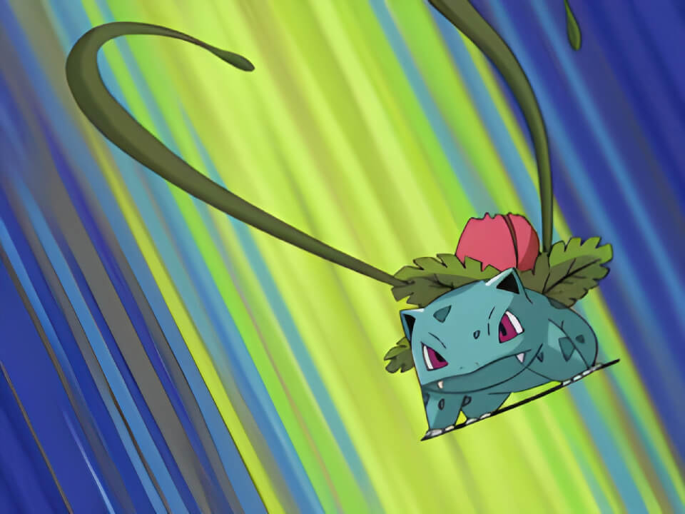 Ivysaur Vine Whip VPokedex
