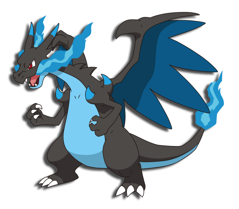 Mega Charizard X anime VPokedex