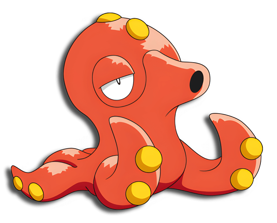 Octillery anime VPokedex