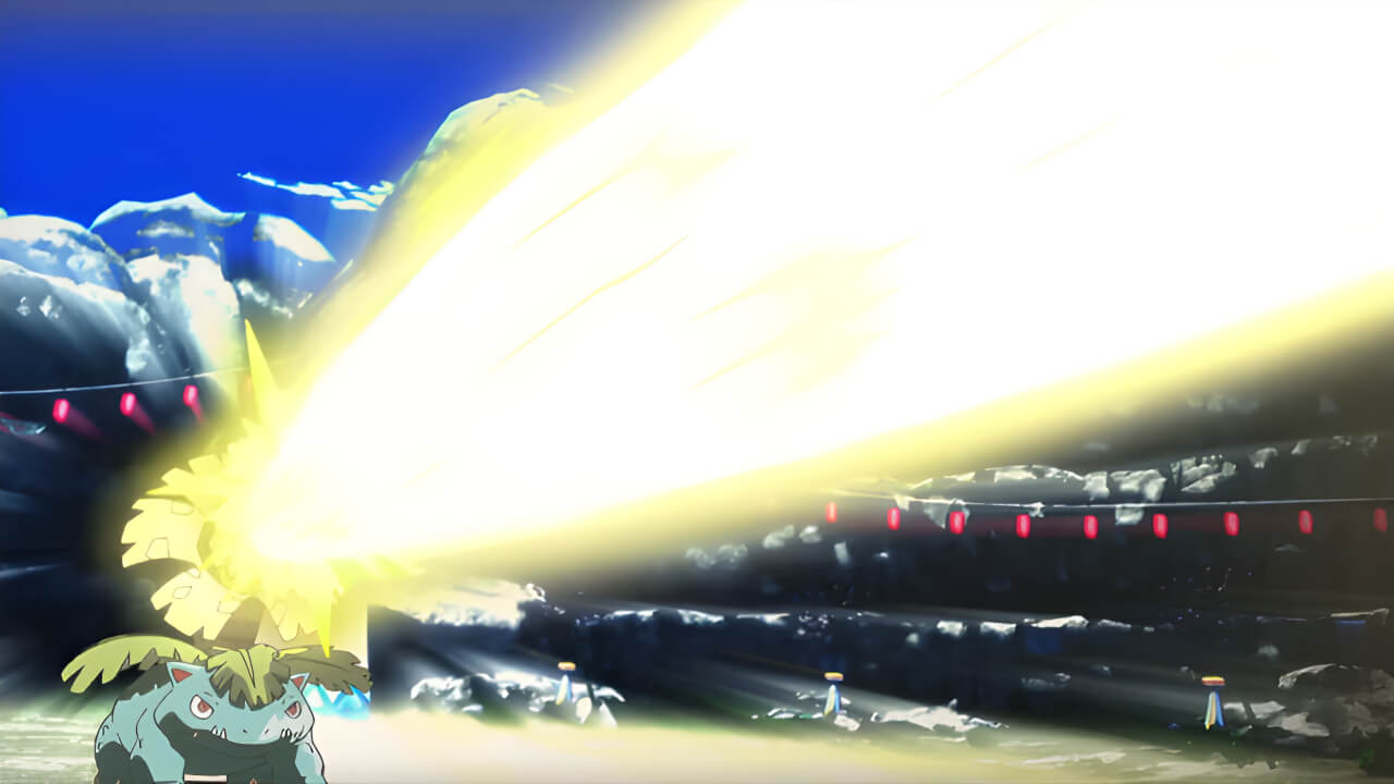 Venusaur Solar Beam VPokedex