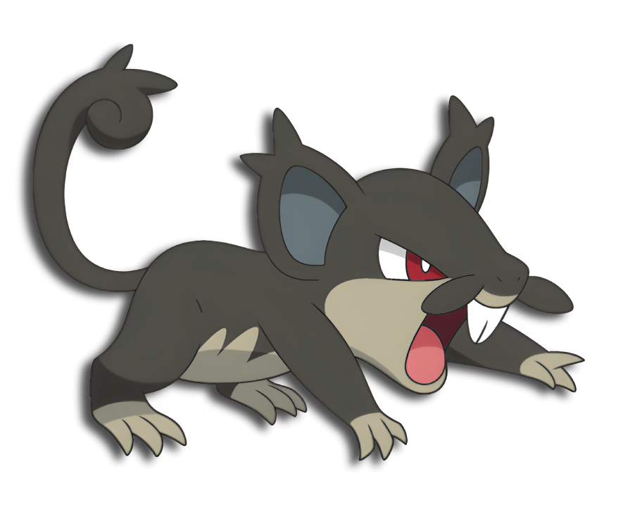 Alolan Rattata anime VPokedex