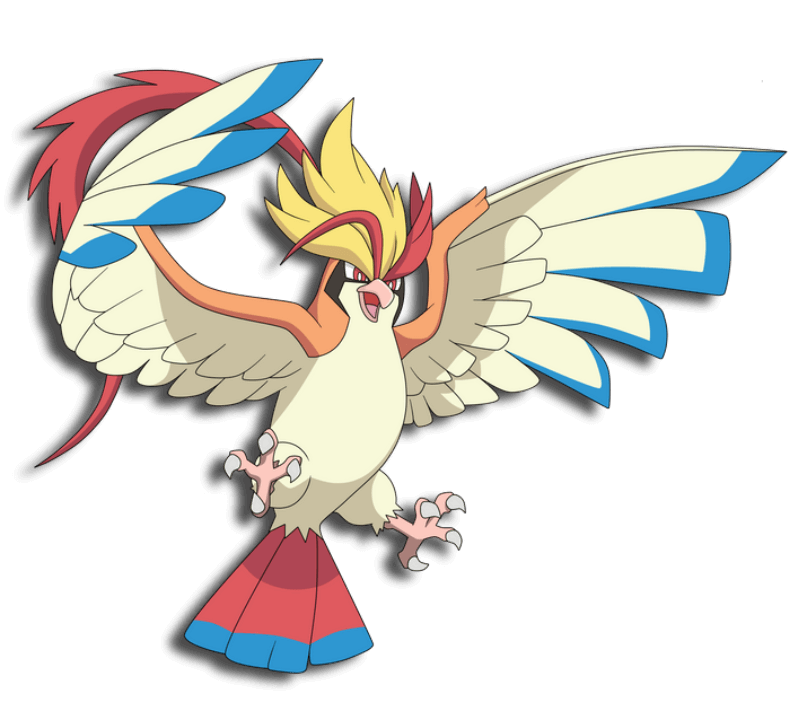 Mega Pidgeot anime VPokedex