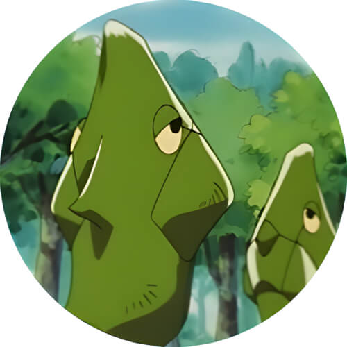 Metapod's face