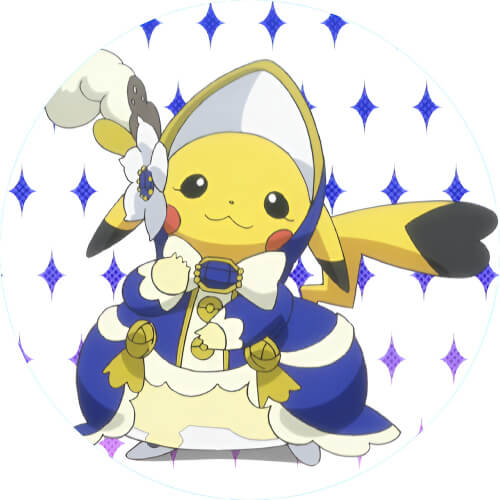 Pikachu Belle anime