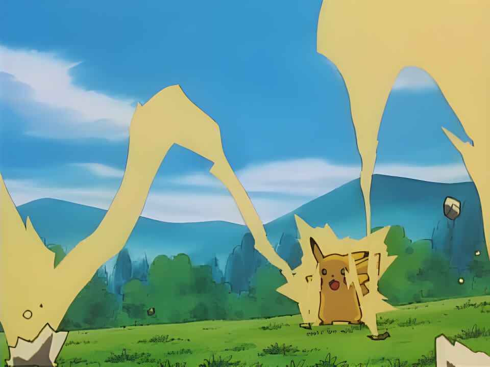 Pikachu Thunder Shock VPokedex