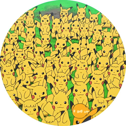Variant Pikachu anime