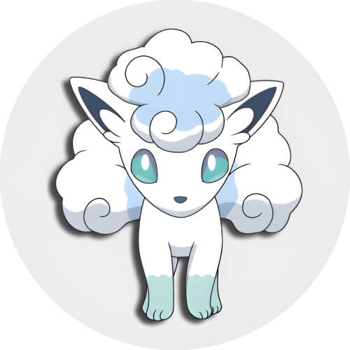 Alolan Vulpix and Alolan Sandshrew