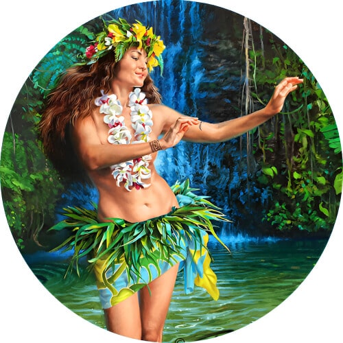 Bellossom Hula design