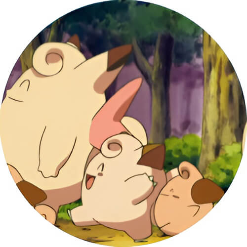 Clefable Fairy type anime