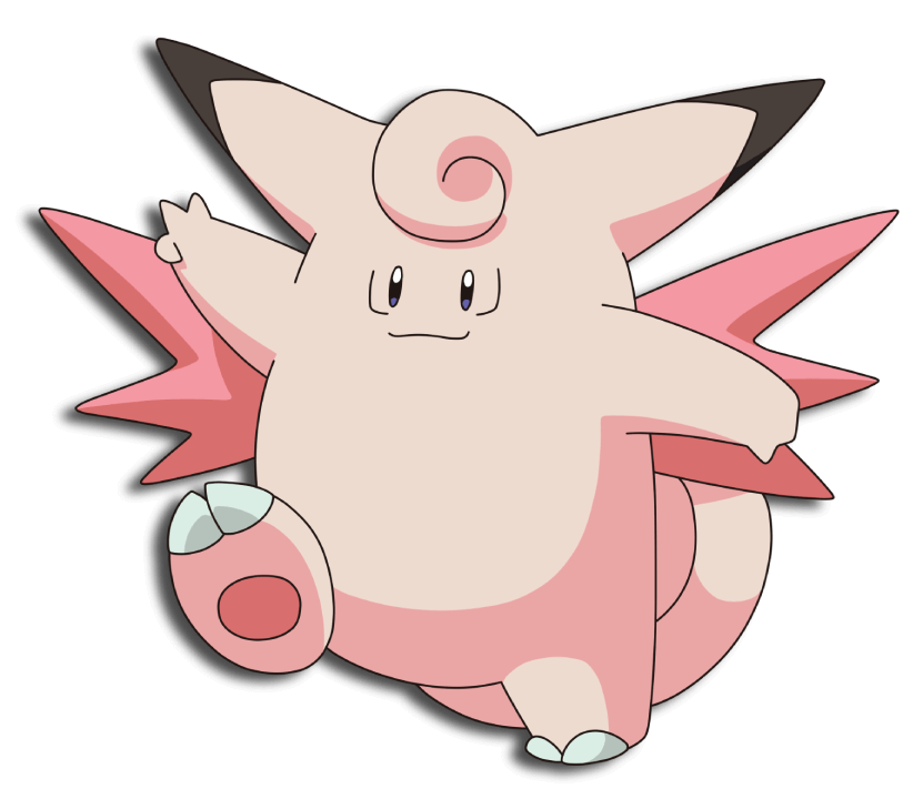 Clefable anime VPokedex