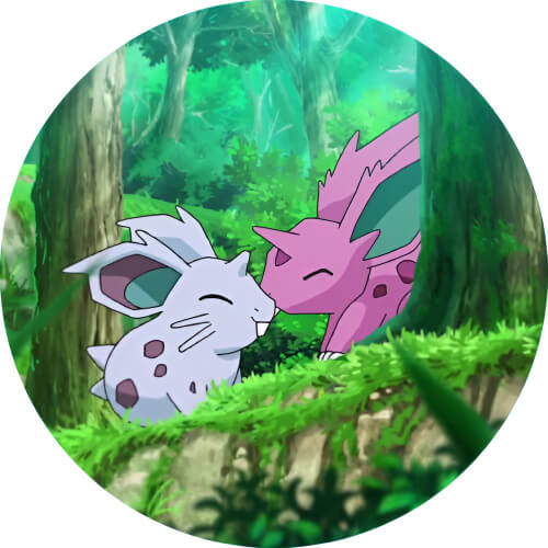 Nidoran♂ and Nidoran♀ anime