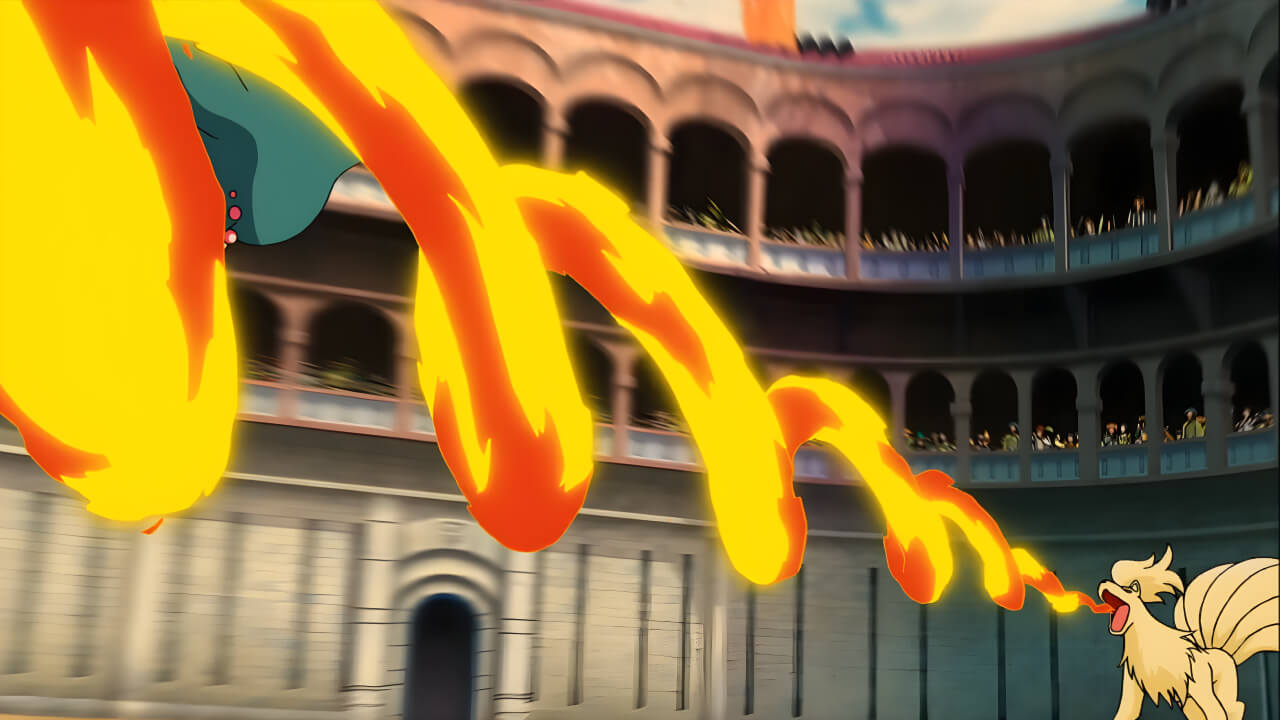 Ninetales Fire Spin VPokedex