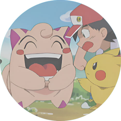 Red's Clefairy anime