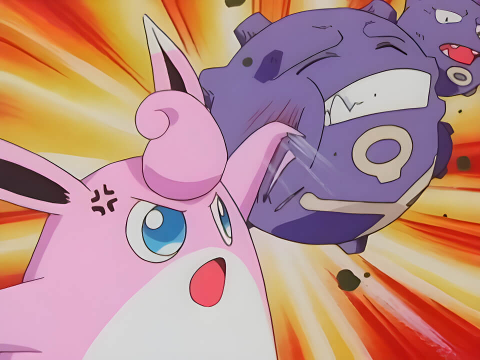 Wigglytuff Double Slap VPokedex
