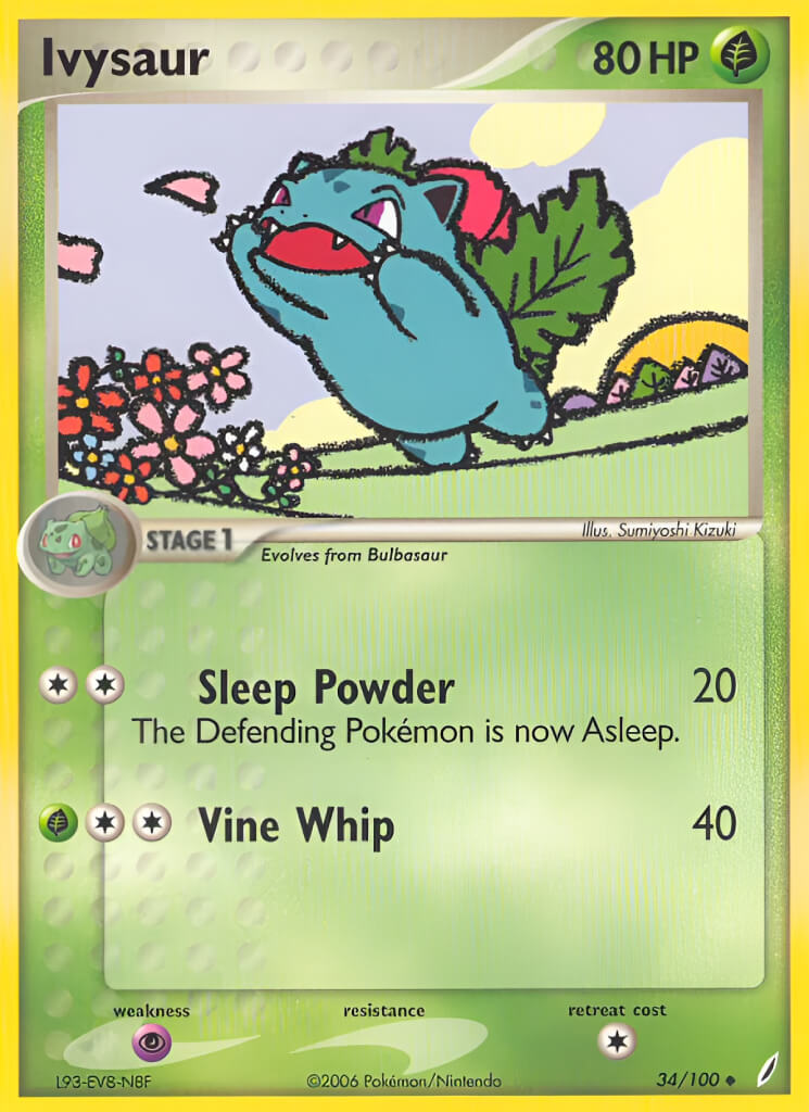 Ivysaur TCG VPokedex