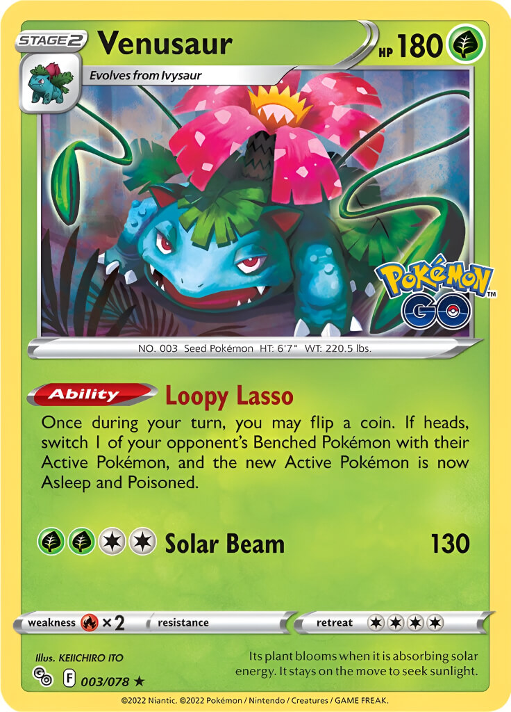 Venusaur TCG VPokedex