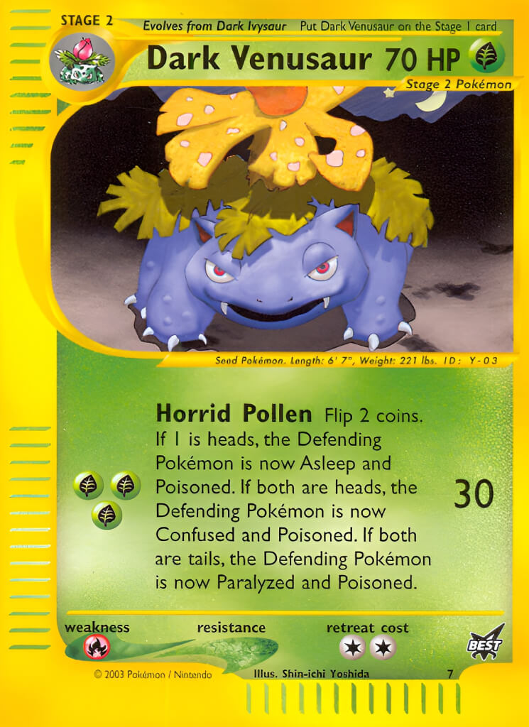 Venusaur TCG VPokedex
