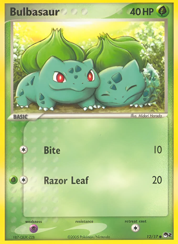 Bulbasaur TCG VPokedex