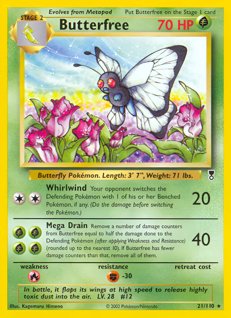 Butterfree TCG VPokedex