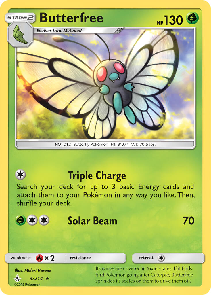 Butterfree TCG VPokedex
