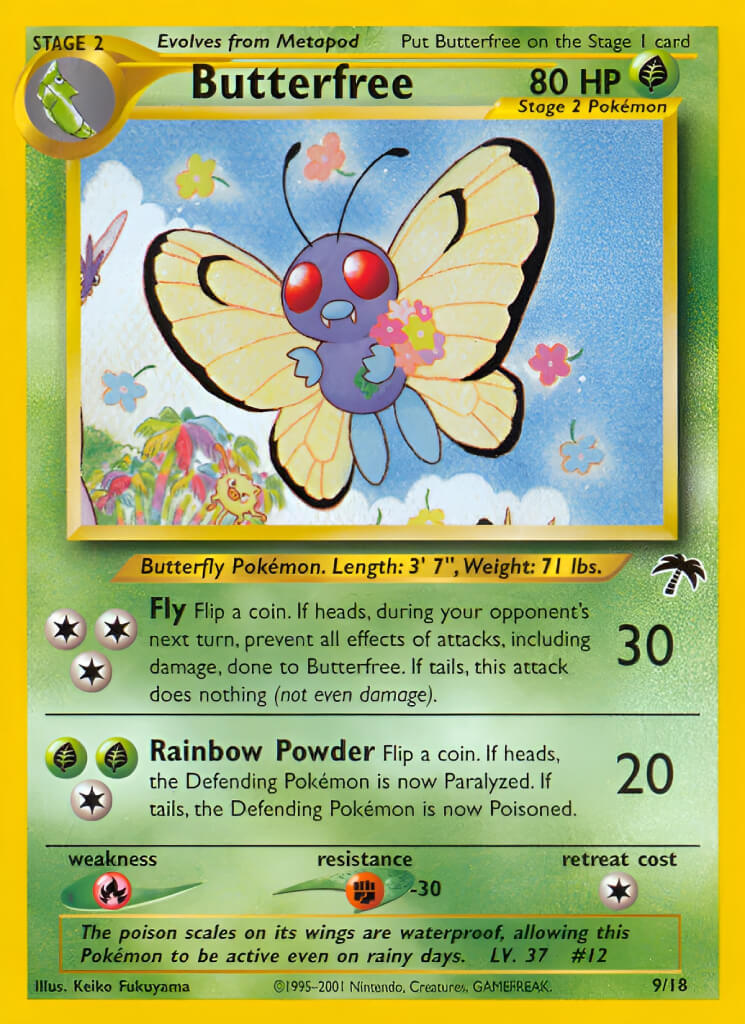 Butterfree TCG VPokedex