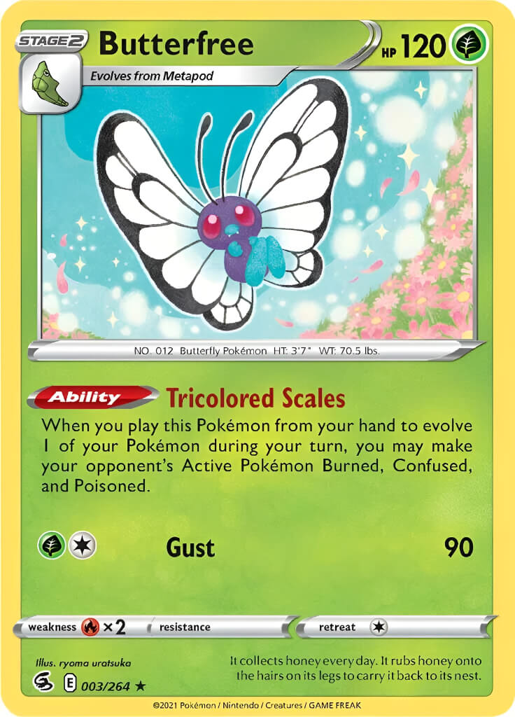 Butterfree TCG VPokedex