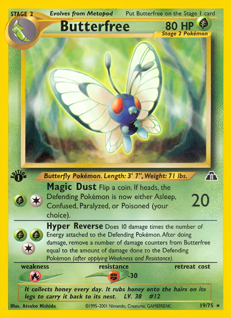Butterfree TCG VPokedex