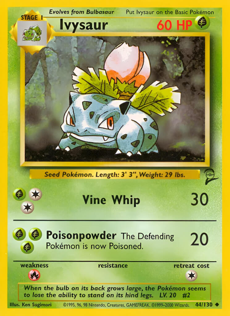 Ivysaur TCG VPokedex