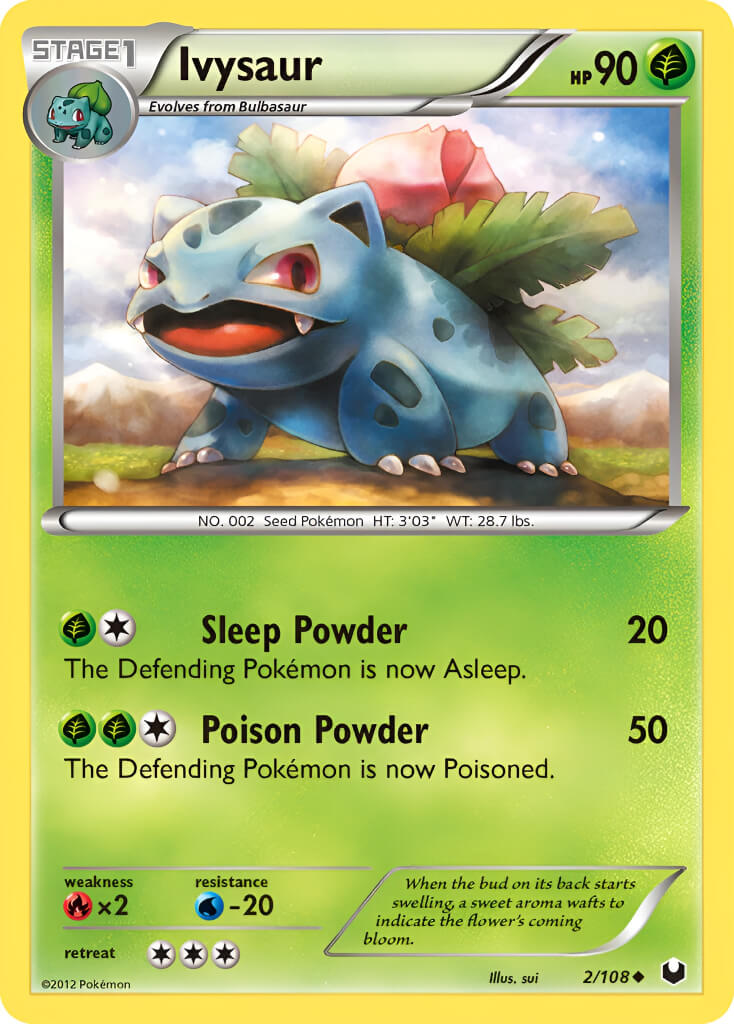 Ivysaur TCG 13 VPokedex