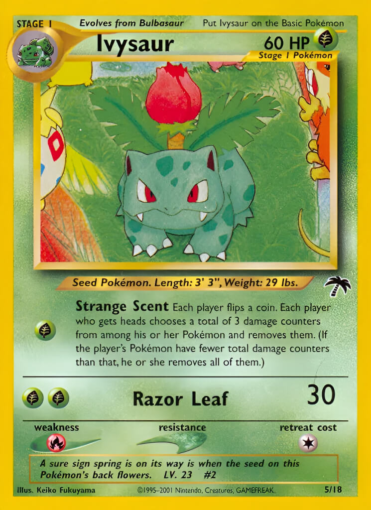Ivysaur TCG VPokedex
