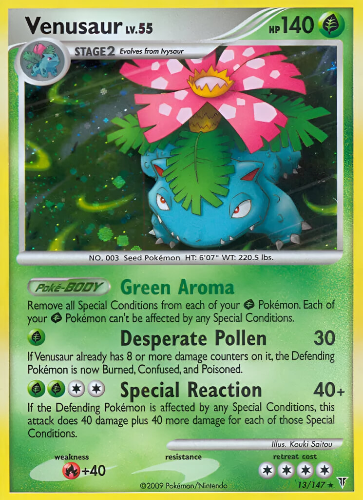 Venusaur TCG VPokedex