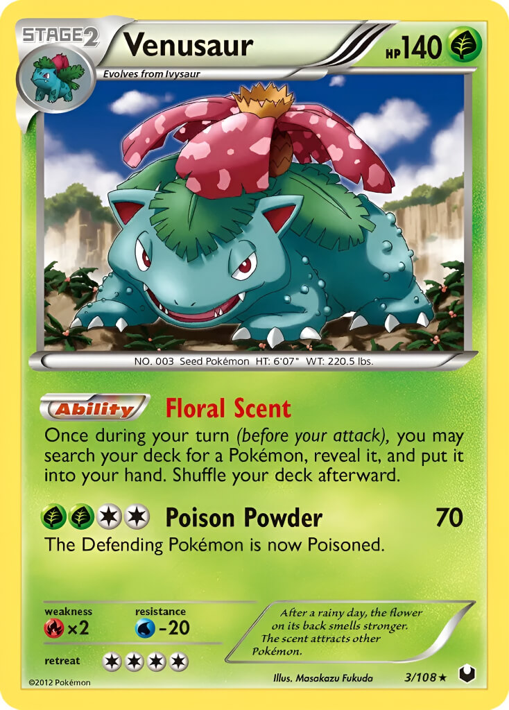 Venusaur TCG VPokedex