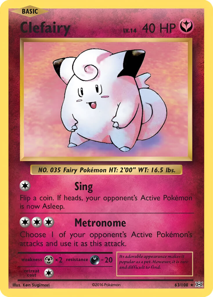 Clefairy TCG VPokedex