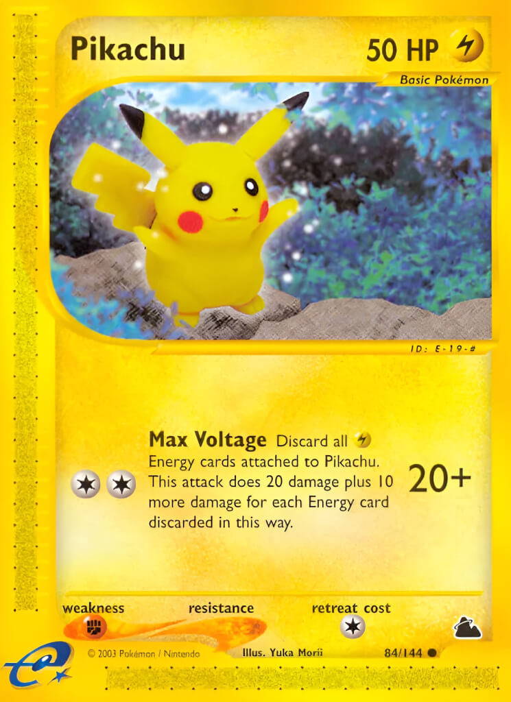 Pikachu TCG VPokedex