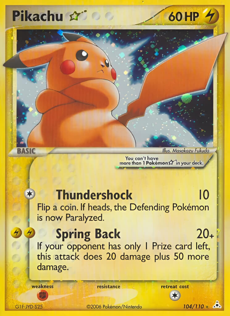 Pikachu TCG VPokedex
