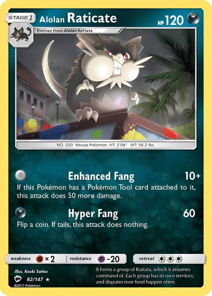 Raticate TCG VPokedex