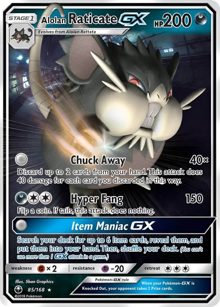 Raticate TCG VPokedex
