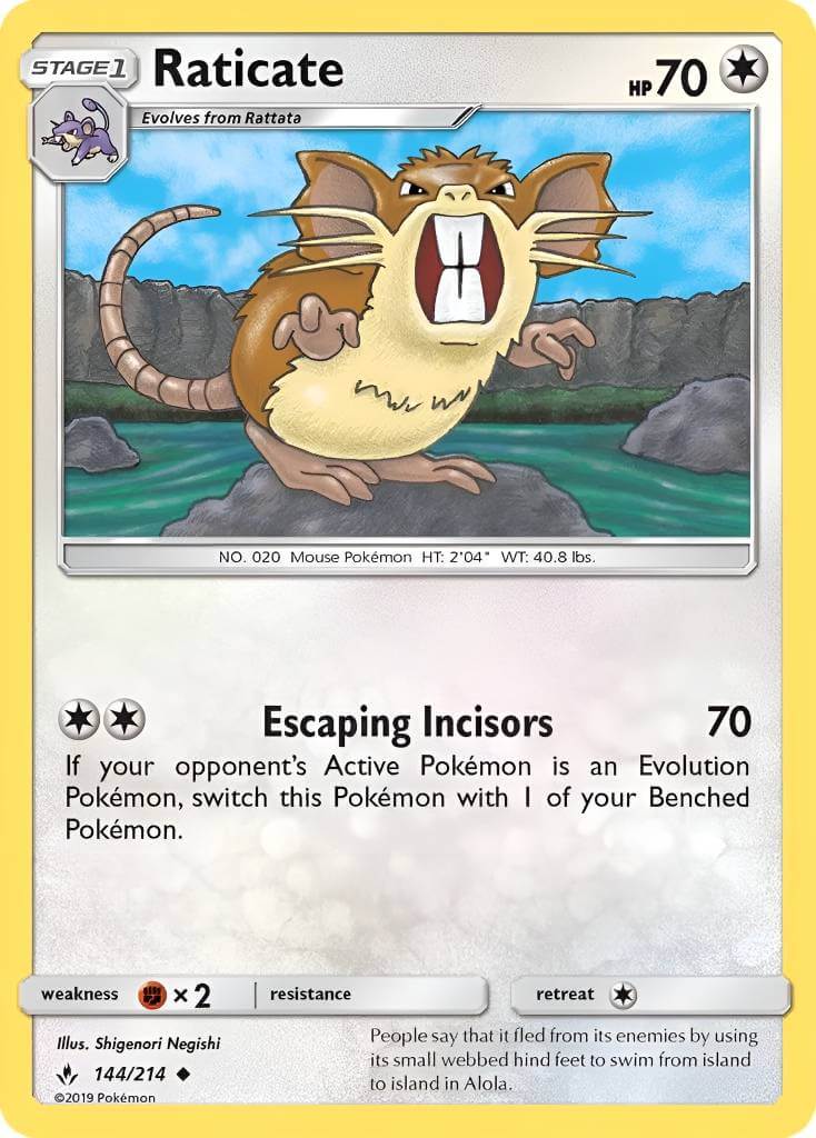 Raticate TCG VPokedex