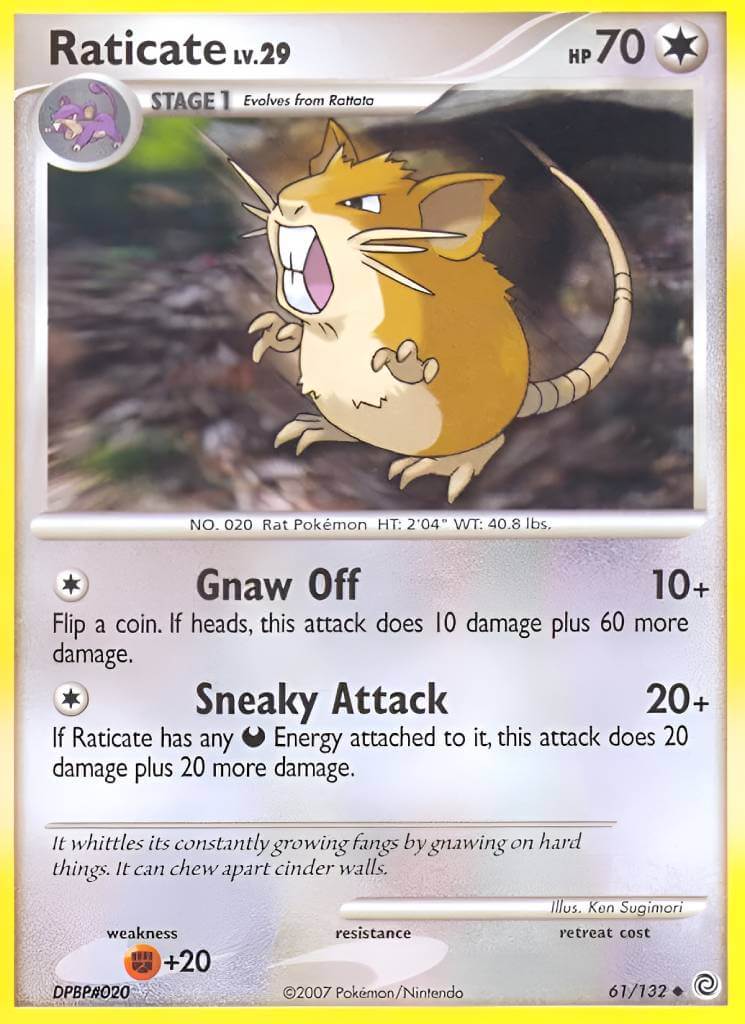 Raticate TCG VPokedex
