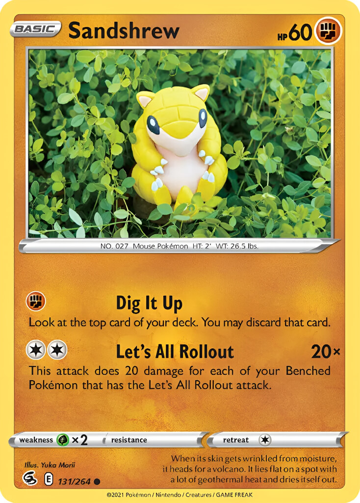 Sandshrew TCG VPokedex