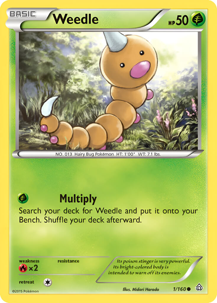 Weedle TCG VPokedex