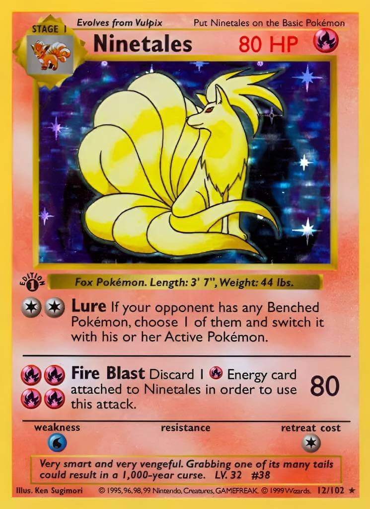 Ninetales TCG VPokedex