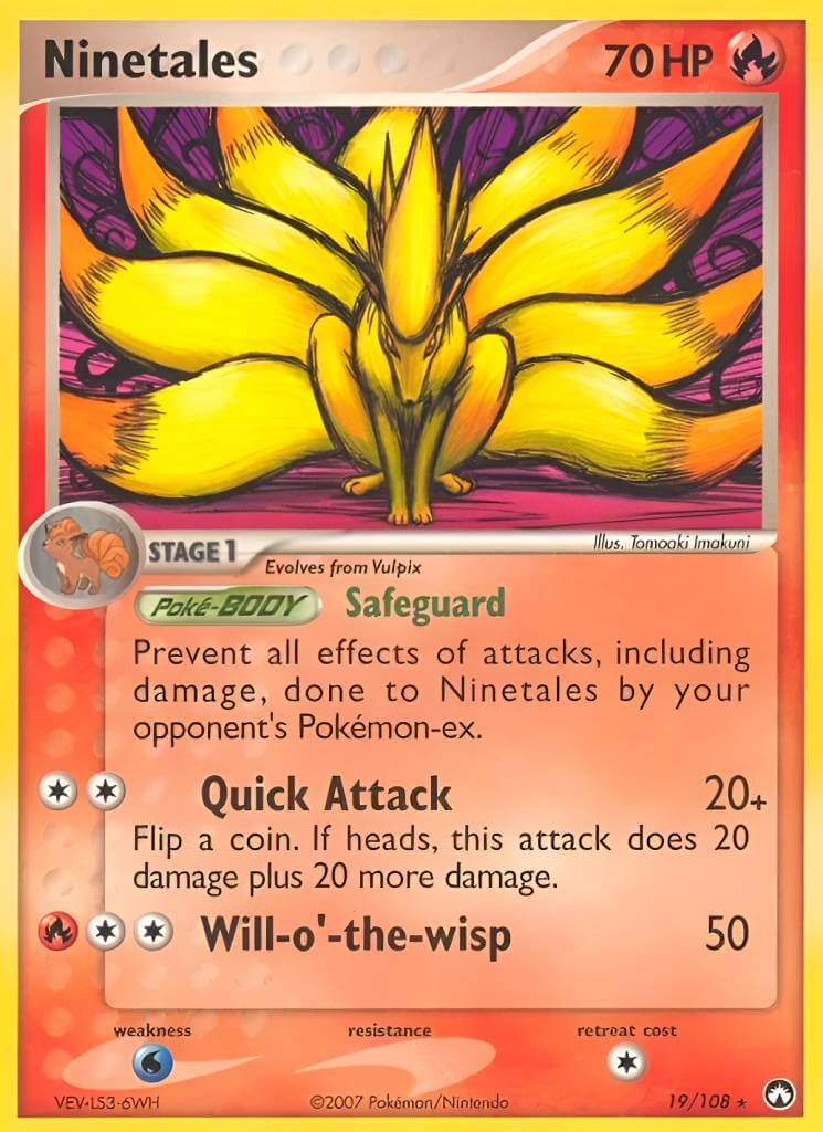 Ninetales TCG VPokedex