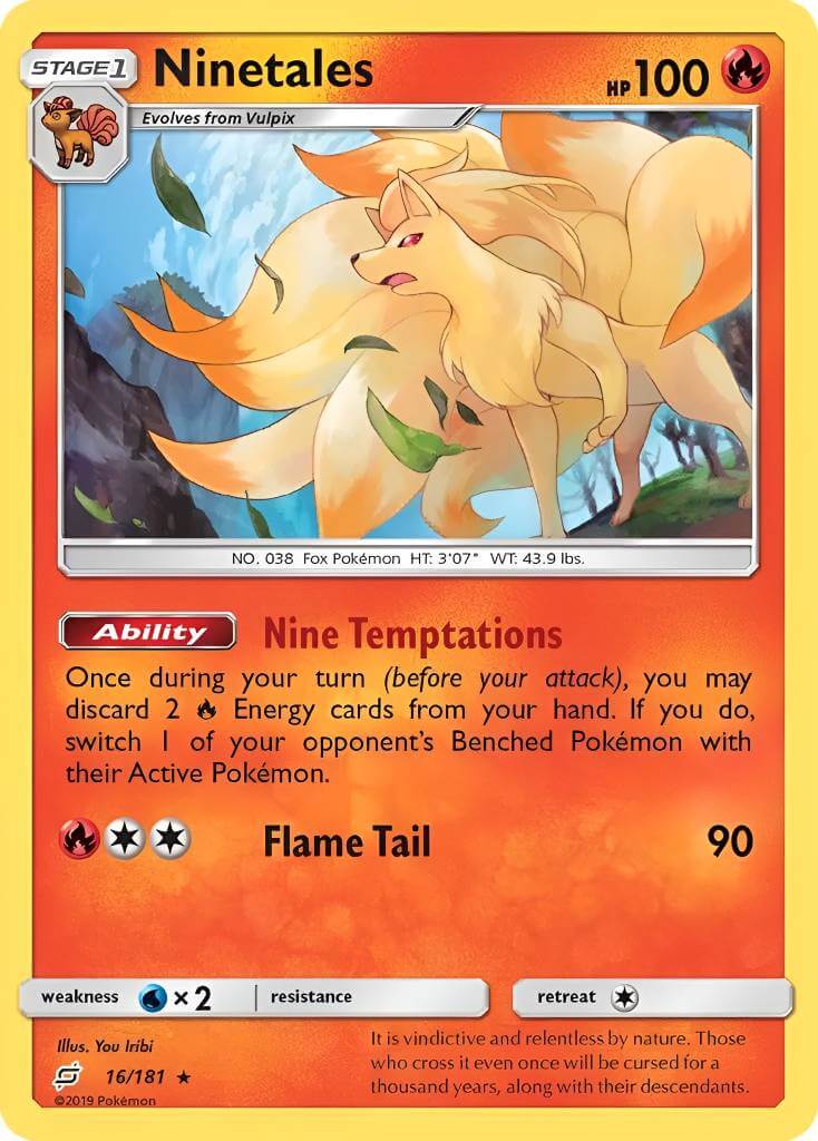 Ninetales TCG VPokedex