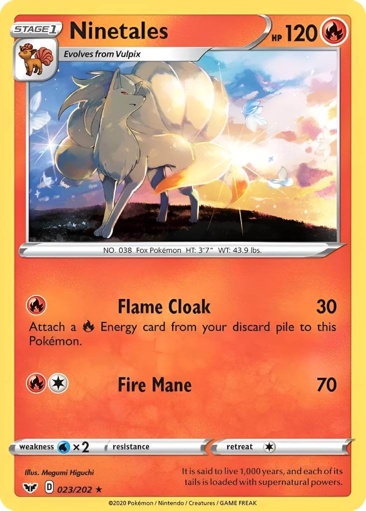 Ninetales TCG VPokedex