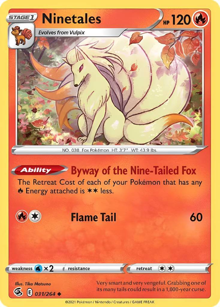 Ninetales TCG VPokedex